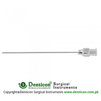 Menghini Liver Puncture Needle For Blind Lever Puncture - With Stopping Needle Stainless Steel, Needle Size Ø 1.4 x 100 mm